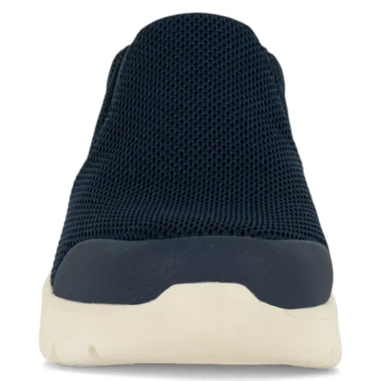 Zapatilla Hombre Knit Motion Azul Unisport - Imagen 3