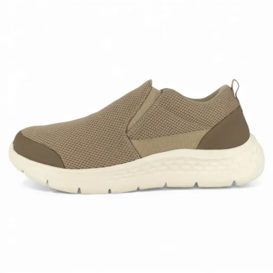 Zapatilla Hombre Knit Runner Khaki Unisport - Imagen 2