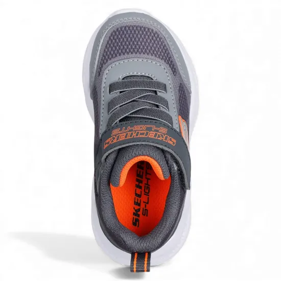 Zapatilla Niño S Lights Meteor Krendox Ccgy Skechers - Imagen 5