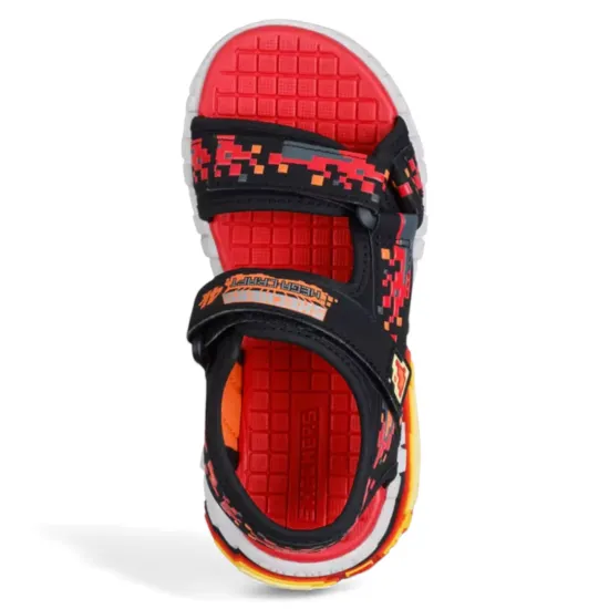 Sandalia Niño Mega Splash 4K Bkrd Skechers - Imagen 2