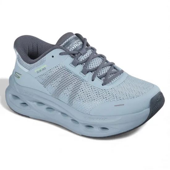 Zapatilla Mujer Max Cushioning Glide Step Sage Skechers - Imagen 5