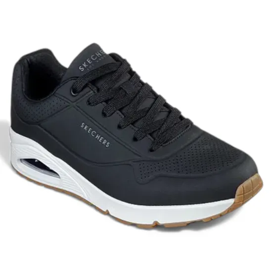 Zapatilla Hombre Uno Stand On Air Blk Skechers - Imagen 5