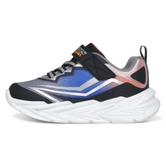 Zapatilla Niño S Lights Flex Glow Ultra Bksl Skechers - Imagen 5