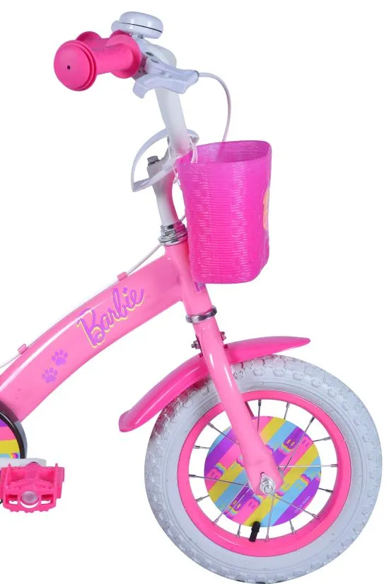 Bicicleta  Kids Barbie Rosado Aro 12 Bianchi - Imagen 3