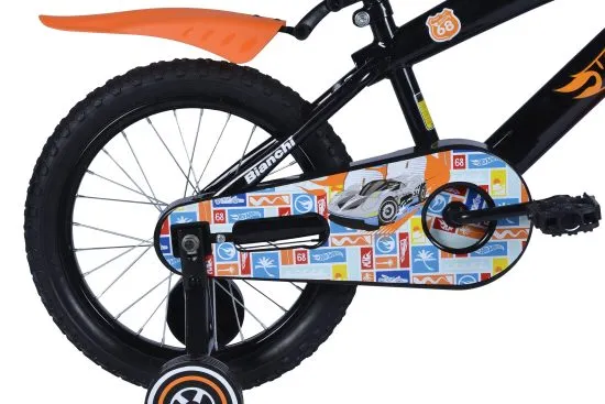 Bicicleta Hotwheels Aro 16 Negro Bianchi - Imagen 4