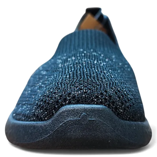 Zapatilla Mujer Mesh Black Ecoflex Confort Diario New Walk - Imagen 10