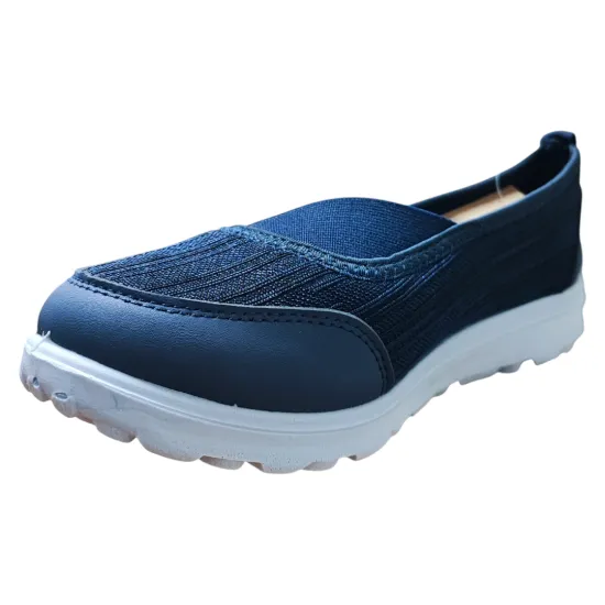 Zapatilla Mujer Mesh Navy Ecoflex Confort Diario New Walk - Imagen 5