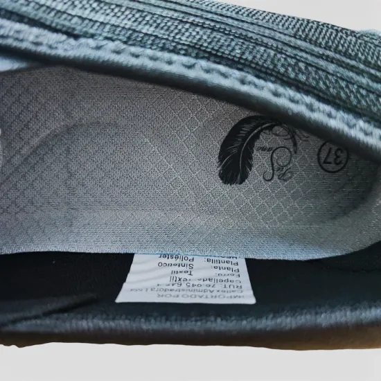 Zapatilla Mujer Mesh Black Ecoflex Confort Diario New Walk - Imagen 7