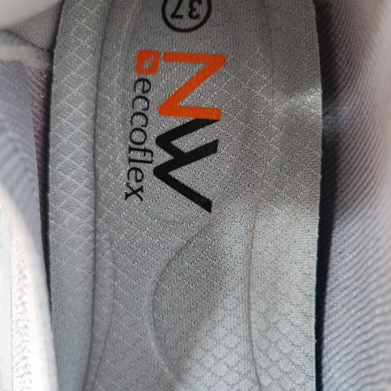 Zapatilla Mujer Mesh Gris Ecoflex Walking Confort New Walk - Imagen 6