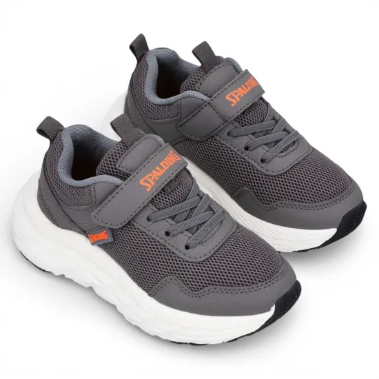Zapatilla Niño Ivar Gris/ Naranja Spalding - Imagen 5