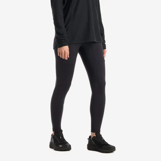 Calzas Mujer Puretrek Q-dry Leggings Negro Lippi - Imagen 2