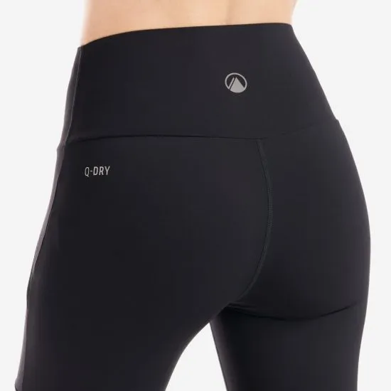 Calzas Mujer Puretrek Q-dry Leggings Negro Lippi - Imagen 5