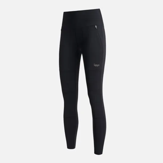 Calzas Mujer Puretrek Q-dry Leggings Negro Lippi - Imagen 6