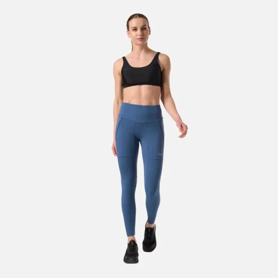 Calza Mujer PureTrek Q-Dry Leggings Azul Oscuro Lippi - Imagen 6