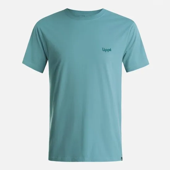 Polera Hombre Logo Lippi Back Print T-Shirt Turquesa Lippi - Imagen 4