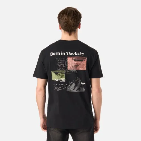 Polera Hombre Adventure Page T-Shirt Negro Lippi - Imagen 3