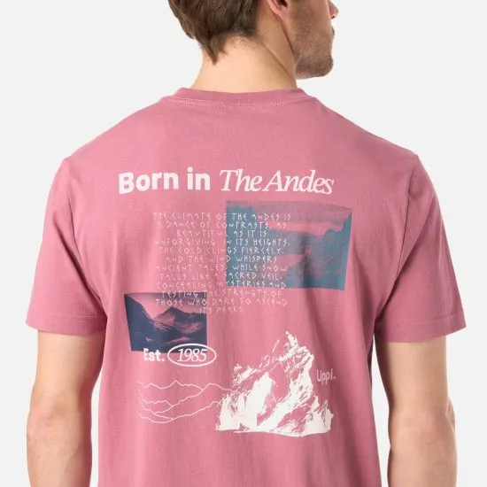 Polera Hombre Adventure Page T-Shirt Rosa Oscuro Lippi - Imagen 5