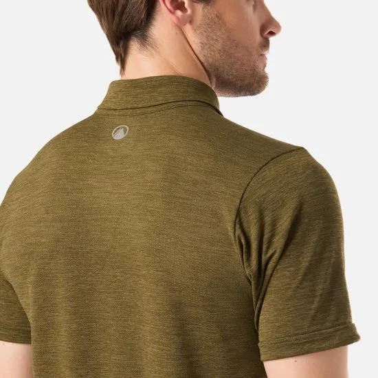 Polera Hombre B-Classic Seamless Polo Verde Musgo Lippi - Imagen 7