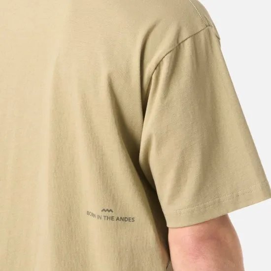 Polera Hombre Endura Cotton T-Shirt Verde Oliva Lippi - Imagen 4