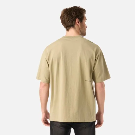 Polera Hombre Endura Cotton T-Shirt Verde Oliva Lippi - Imagen 5
