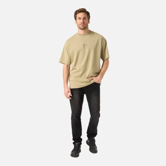 Polera Hombre Endura Cotton T-Shirt Verde Oliva Lippi - Imagen 6