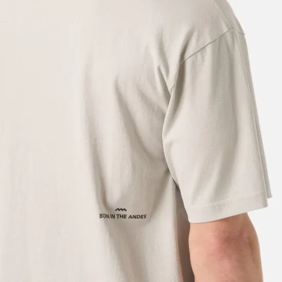 Polera Hombre Endura Cotton T-Shirt Gris Claro Lippi - Imagen 3