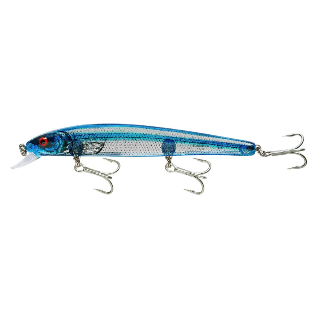 Señuelo Bomber Heavy Duty Long A Blue Back 15 cm 25 g