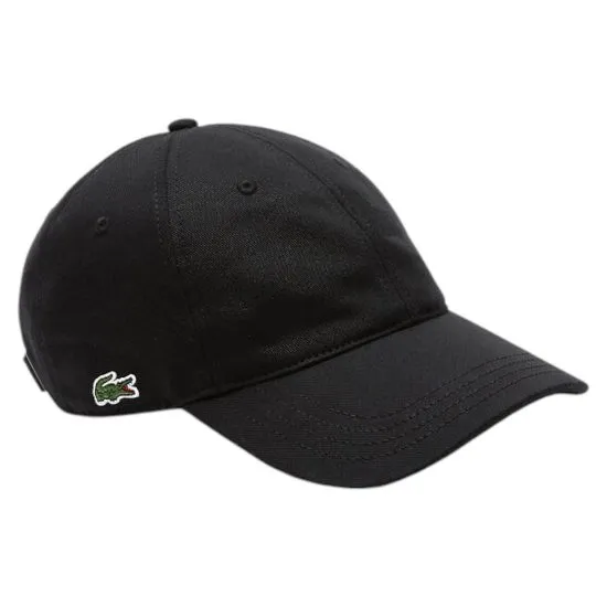 Gorro Organic Cotton Twill Black Lacoste