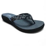 Sandalia Mujer Negra Shine Bonny Franco