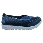 Zapatilla Mujer Mesh Navy Ecoflex Confort Diario New Walk