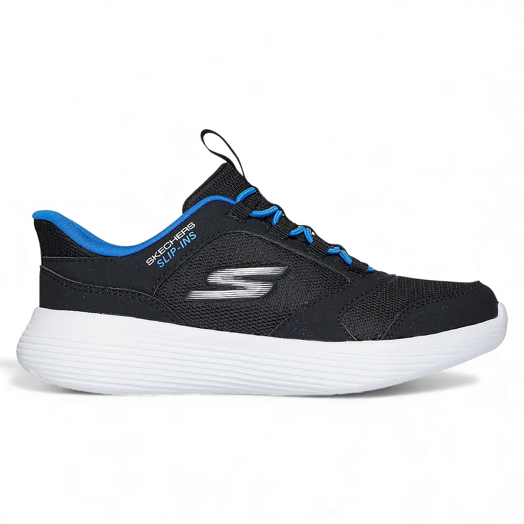 Zapatilla Niño Go Run 400 V2 Turbo Brisk Bkry Skechers