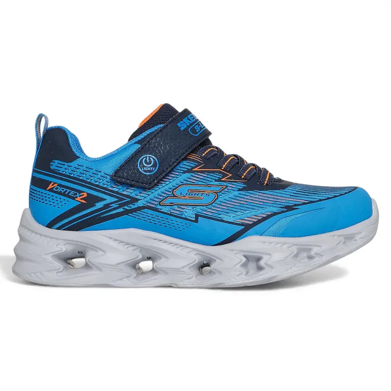 Zapatilla Niño S Light Vortex 2.0 Veltrox Blnv Skechers