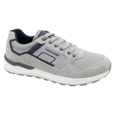 Zapatilla Hombre Skaters Urban Street Gris Sintético