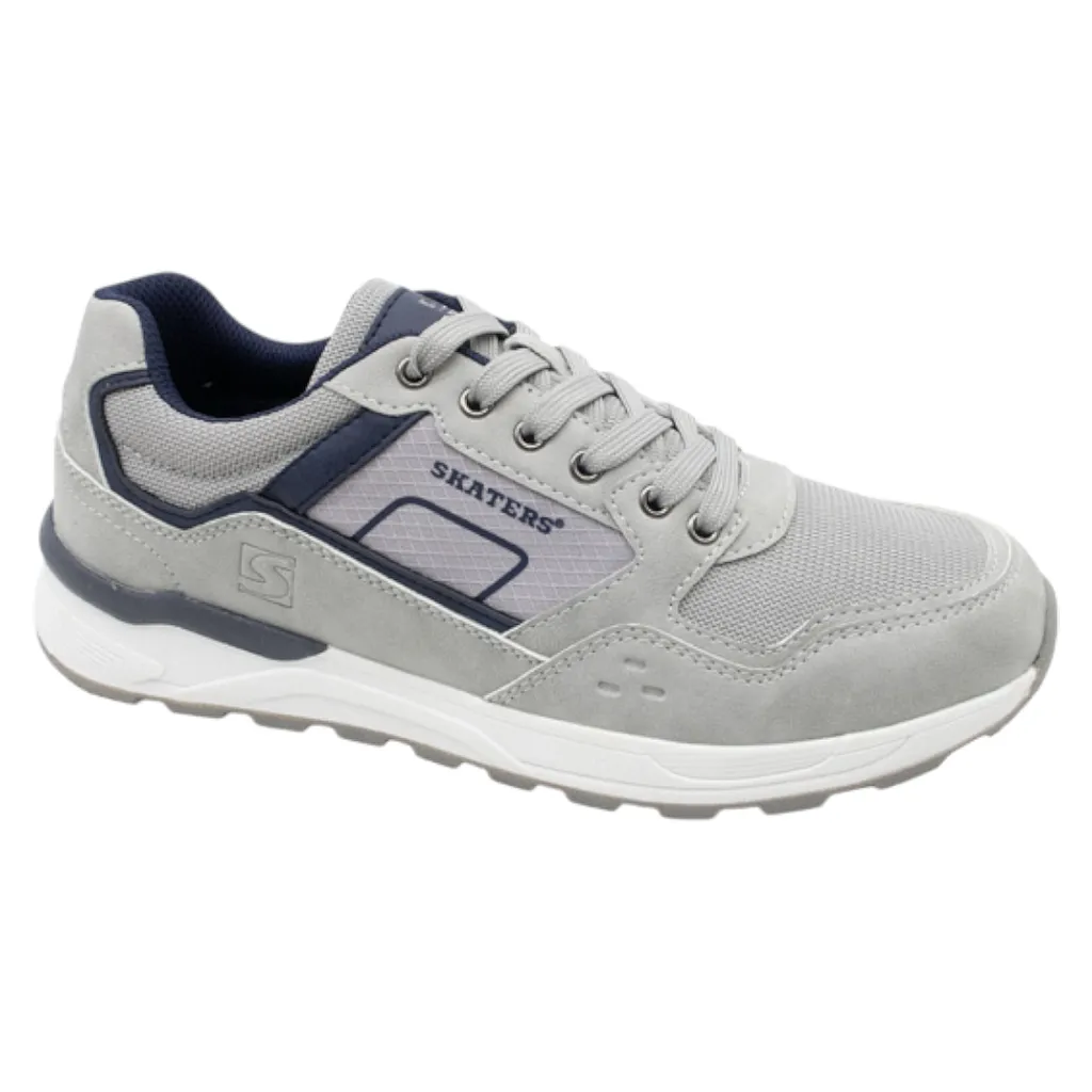 Zapatilla Hombre Skaters Urban Street Gris Sintético