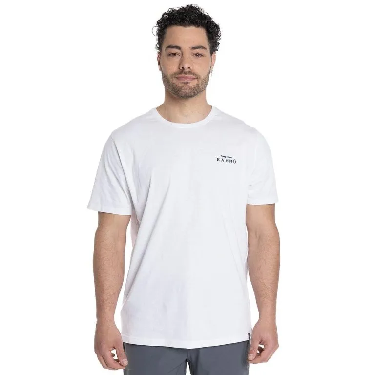Polera Hombre Lifestyle Algodón Orgánico Blanca Kannu