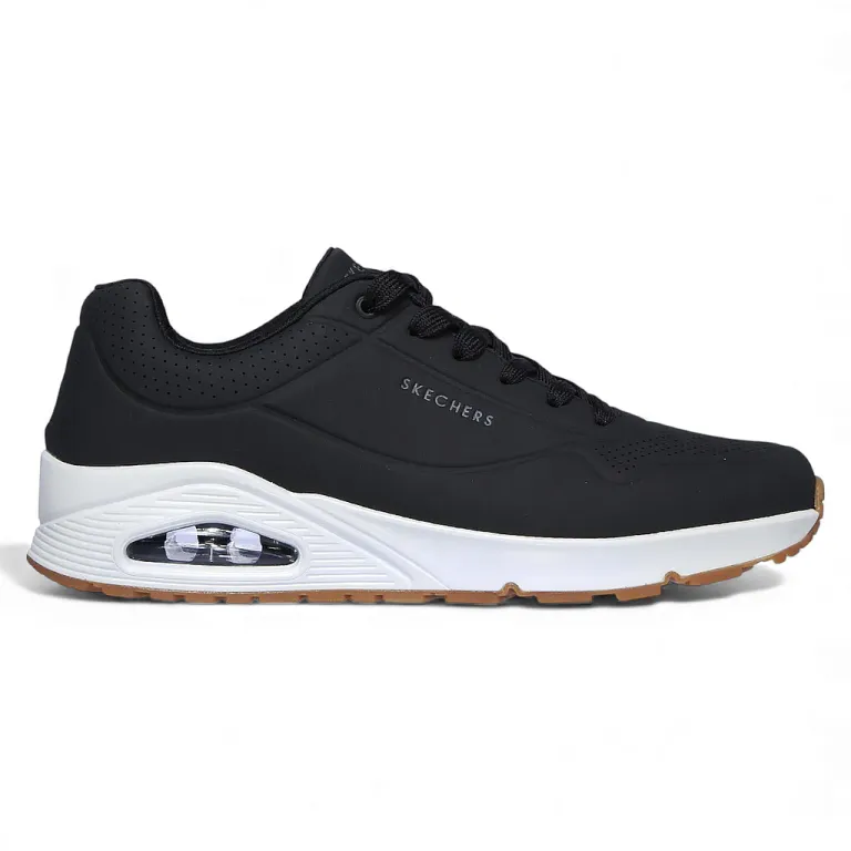Zapatilla Hombre Uno Stand On Air Blk Skechers