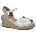 Sandalia Mujer Plataforma Yute Perla Galatea Begoña