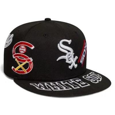 Jockey White Sox Negro 59Fifty All Over New Era