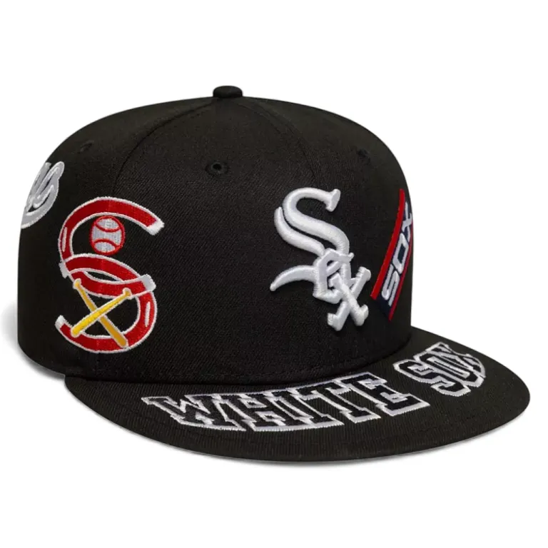 Jockey White Sox Negro 59Fifty All Over New Era