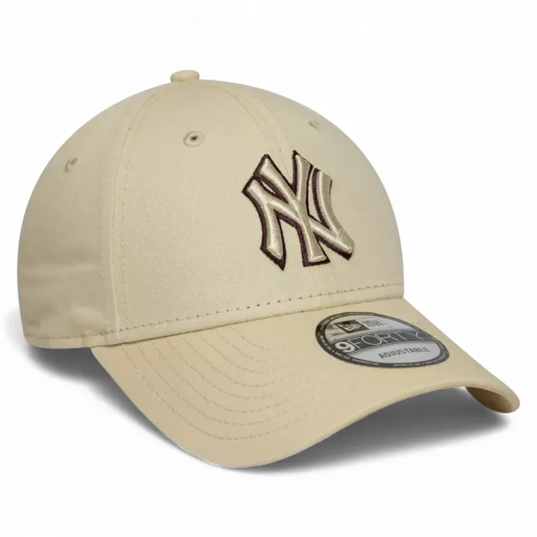 Jockey 9Forty New York Yankees Team Outline Beige New Era