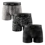 Pack 3 Boxer Hombre Algodon C1 Medio TOP