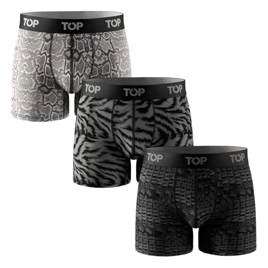 Pack 3 Boxer Hombre Algodon C1 Medio TOP
