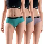 Pack 3 Pantaletas Mujer Algodon C11 TOP