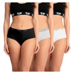 Pack 3 Pantaletas Mujer Algodon C7 TOP