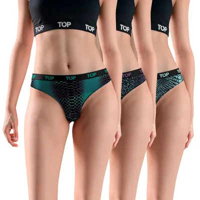 Pack 3 Colales Mujer Algodon Skin C3 TOP