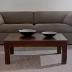 Mesa Centro Ñuble Chocolate 70x70x40 Cm