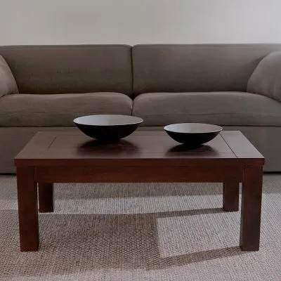 Mesa Centro Ñuble Chocolate 70x70x40 Cm