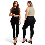 Jeans Mujer Camaro Skinny Negro Divi Jeans