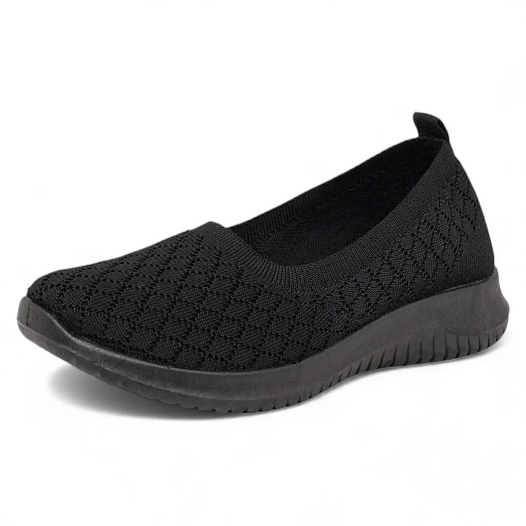 Zapatilla Mujer Lunna Soft Negro Alquimia