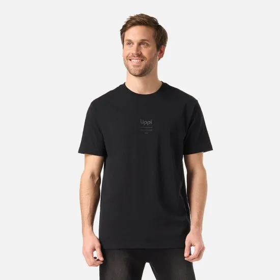 Polera Hombre Adventure Page T-Shirt Negro Lippi